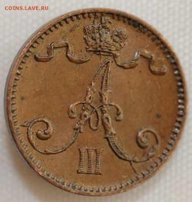С РУБ.ЦАРСКАЯ ФИНЛЯНДИЯ 1 пенни 1883г. АЛЕКСАНДР-III до 8.09 - IMG_4018.JPG