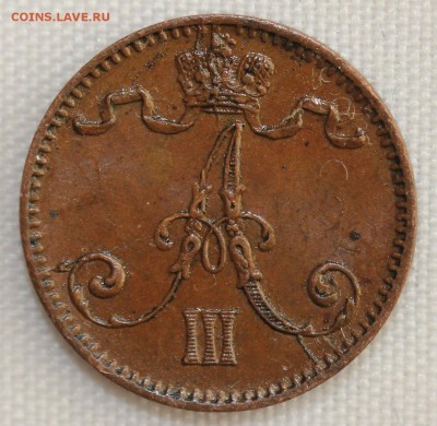 С РУБ.ЦАРСКАЯ ФИНЛЯНДИЯ 1 пенни 1883г. АЛЕКСАНДР-III до 8.09 - IMG_4016.JPG