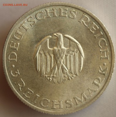 С РУБ.ГЕРМАНИЯ 3 марк 1929г."F" ЛЕССИНГ до 8.09 в 22-00 - IMG_4002.JPG