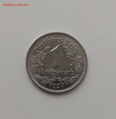 ГЕРМАНИЯ(РЕЙХ),1 рейхсмарка 1937А(никель)до 4.09.2018 - IMG_20180902_150853