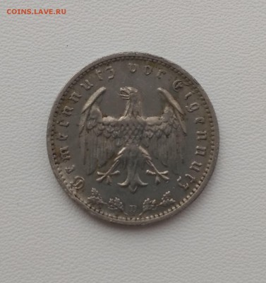 ГЕРМАНИЯ(РЕЙХ),1 рейхсмарка 1934D(никель)до 4.09.2018 - IMG_20180902_150826