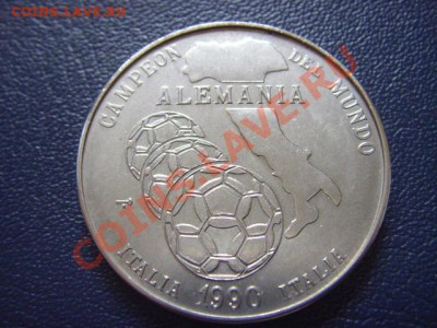 Куба 1 песо 1990 Футбол ЧМ Италия "Сапог" до 12.05  21.00М - LPIC9925.JPG