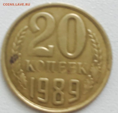 20 копеек 1989 год. Желтая - IMG_6712.JPG
