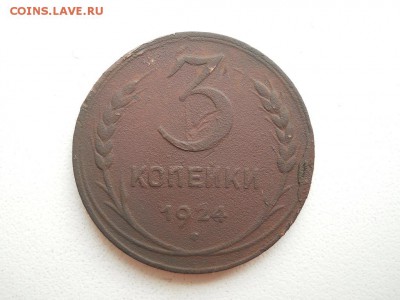 3 копейки 1924г. до 05 09 2018 в 22-00 по мск. - DSCN3860