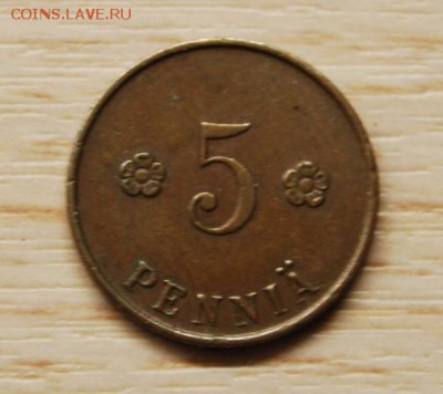 Финляндия, "ТРУБЫ", 5 пенни 1918,08.09.18 (21.30) - 374003373-m