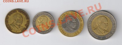 КЕНИЯ 1-5-10-20 шиллингов до 15.05.2011г 21-00 - КЕНИЯ 1-5-10-20 шиллингов