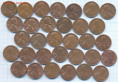 США 1 цент  1959 - 2012 гг., фикс. цена - цент фикс1
