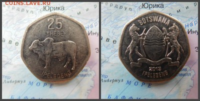 Ботсвана 25 тхебе, 2013г - 4