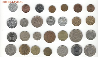 Распродажа: 28 иностранных монет по ФИКС ценам. - Подборка иностранных 2