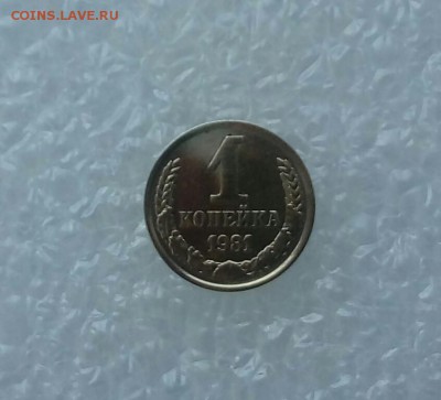 1 копейка 1981 года. Л.ст.шт.3.2. 2шт. До 11.09 - 20180818_130741