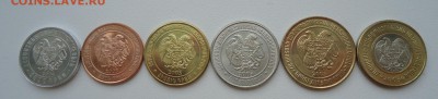 АРМЕНИЯ НАБОР 6 МОНЕТ 2003-2004 UNC - DSC05029.JPG