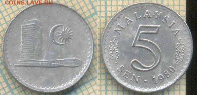 Малайзия 5 сен 1980 г., до 10.09.2018 г. 22.00 по Москве - Малазия 5 сен 1980  3523