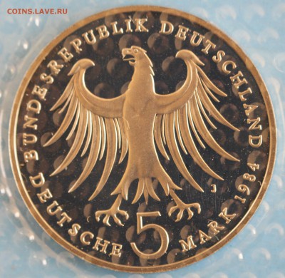 С РУБ. ГЕРМАНИЯ 5 марк 1984г. МЕНДЕЛЬСОН ПРУФ до 12.09 в 22 - IMG_4041.JPG