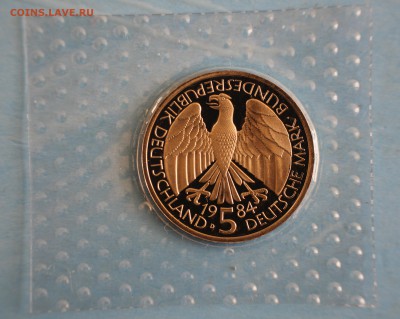 С РУБ. ГЕРМАНИЯ 5 марк 1984г. КАРЕТА  ПРУФ до 12.09 в 22-00 - IMG_4045.JPG