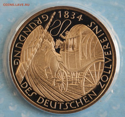 С РУБ. ГЕРМАНИЯ 5 марк 1984г. КАРЕТА  ПРУФ до 12.09 в 22-00 - IMG_4046.JPG