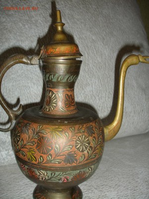Кувшин.Индия.Роспись (чеканка) - DSC05770.JPG