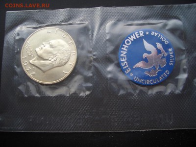 США, Лунный доллар в конверте, 1972  - 12.09.2018-22.00 Мск. - Dollar 1972 (2).JPG