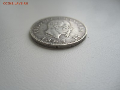 Италия, 1 лира 1863 с 600 ₽ до 9.09.18 22.00 МСК - IMG_3139.JPG