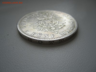 Пруссия, 5 марок 1876 с 2000 ₽ до 9.09.18 22.00 МСК - IMG_8289.JPG