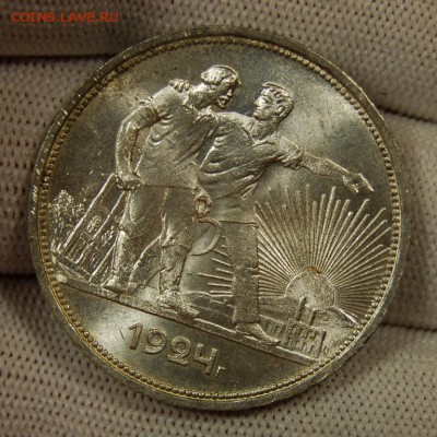 1 рубль 1924 года, UNC, две ости - DSC_3516.JPG