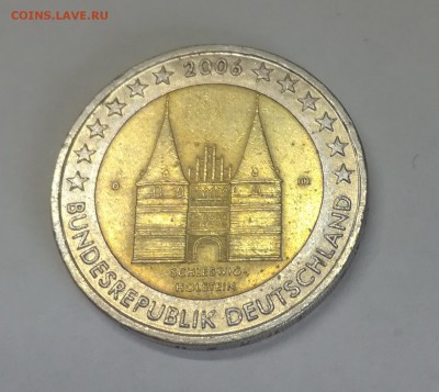 Германия 2 евро 2006 Шлезвинг-Гольштейн до 12.09.18 - IMG_20180908_113054
