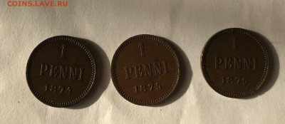 1 пенни 1875 г До 10.09.2018 22.00 по МСК - D8699C1B-4B47-461E-9252-2AAB0F14F592