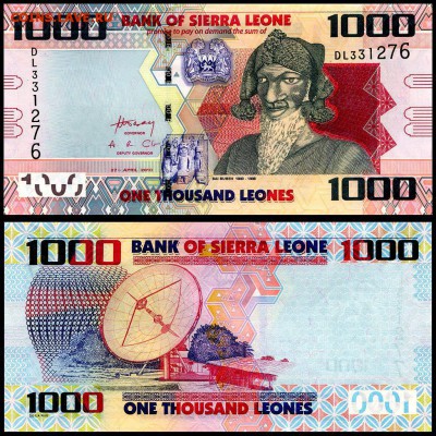 Сьерра-Леоне 1000 леоне 2010г. UNC. до 16.09.18г. в 22:00мск - 5196686