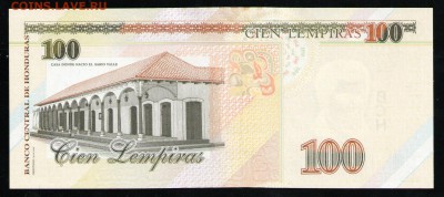 ГОНДУРАС 100 ЛЕМПИР 2014 UNC - 2 001