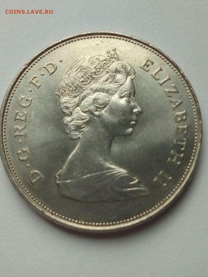 Великобритания 25 пенсов 1981 года - P80911-120202