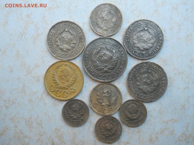 лот монет СССР 1928-1938. 10 штук. до 14.09.2018 в 22-00 - DSCN3791.JPG