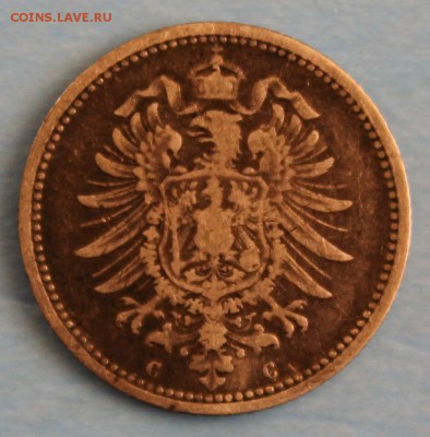 С РУБ.КАЙЗЕРРЕЙХ 20 пфеннигов 1874г."С" до 17.09 в 22-00 - IMG_4196.JPG