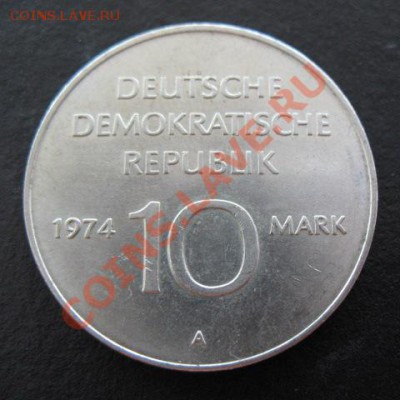 ГДР, 1974 г, 25 лет, до 17.05 в 21-00 мск - гдр 49-74
