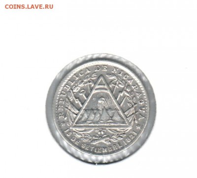 5 сентавос 1887 года Никарагуа до 14.09 до 21.00 - 5 сентавос 1887()