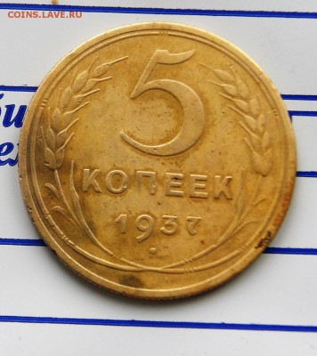 5 копеек 1937 и пол копейки 1925 - DSC09601.JPG