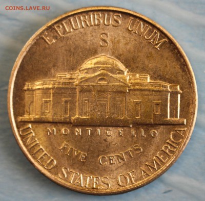 С РУБ.USA 5 cents  1945г."S" В БЛЕСКЕ! до 18.09 в 22-00 - IMG_4165.JPG