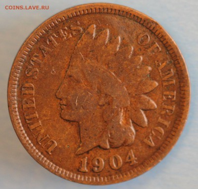 С РУБ.USA ONE CENT  1904г. ИНДЕЕЦ  до 18.09 в 22-00 - IMG_4135.JPG