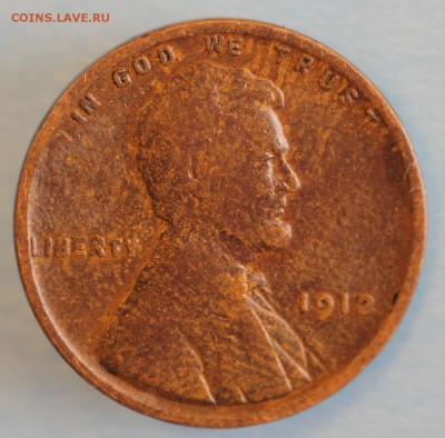 С РУБ.USA ONE CENT  1912г. ЛИНКОЛЬН  до 18.09 в 22-00 - IMG_4126.JPG