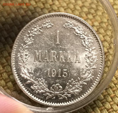 1 марка 1915 г и 25 пенни 1913 г для Финляндии - 2B89F005-ED7E-47C5-91FB-1277B3CED4DE