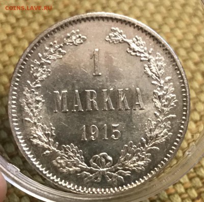 1 марка 1915 г и 25 пенни 1913 г для Финляндии - 6C405249-5A08-4C01-9BC8-6A3BFF4E6B2A
