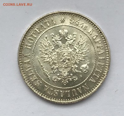 1 марка 1915 г и 25 пенни 1913 г для Финляндии - 4FE0CB04-A7DB-45E3-AEF6-8357754146CA