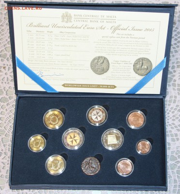 Мальта 2014, 2015 Официальные Годовые наборы Евро до 19.09. - IMG_7848.JPG