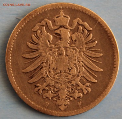С РУБ.КАЙЗЕРРЕЙХ 1 марк 1875г."F" до 19.09 в 22-00 - IMG_4207.JPG