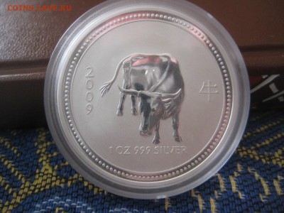Австралия 1 доллар 2009г. Бык. - IMG_1432.JPG