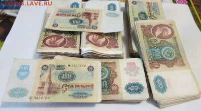 100 рублей 1991 года (500 штук) до 18.09.2018 в 22.00 - 2