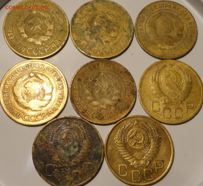 3 копейки 1926-1949 гг., СССР, 8 шт., до 22:00 19.09.2018 г. - 3-26-49-14.JPG