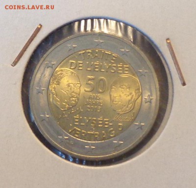 ГЕРМАНИЯ - 2 евро 2013 Елисейский договор до 21.09, 22.00 - Германия 2 е 2013 Елисейский договор_1.JPG