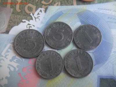 германия 5 и 1пфенниг.5штук одним лотом - 022.JPG