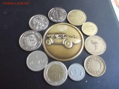 жетоны иностранные 11штук. - 037.JPG