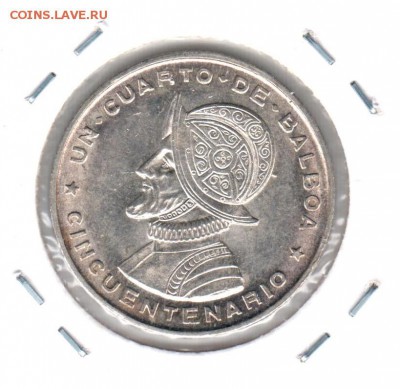 4 балбоа 1953 года Панама UNC lj 17.09 до 21.00 - четвертьбальбоа 1953()
