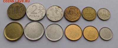 Заготовки для монет №1 10,2,1руб и 50,10,1 коп до 19.09.18 - 22